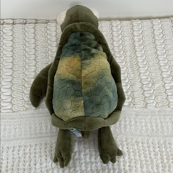 Jellycat Tommy Turtle Silly Plush Retired RARE London Green Story 12” - Picture 3 of 8